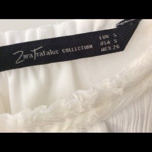 Zara white dress